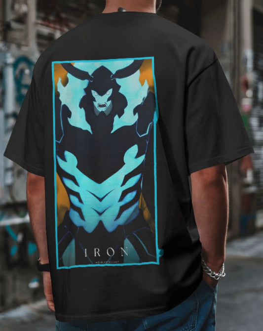 Iron Solo Leveling oversized t-shirt